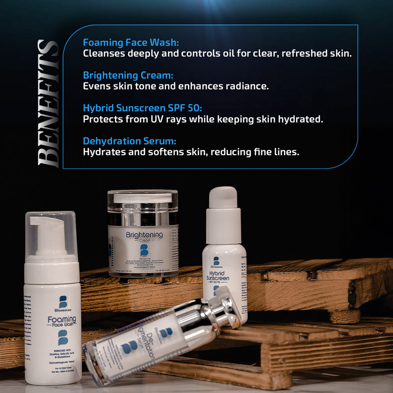 Blommac Skin Awakening Kit – Glow, Protect, Hydrate Your Skin Naturally