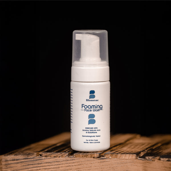 Blommac Foaming Face Wash – Clear, Fresh, & Radiant Skin (100ml)