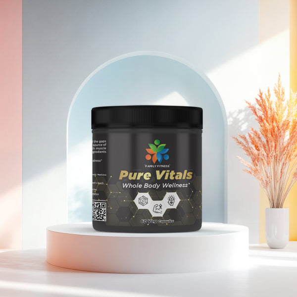 Family Fitness Pure Vitals – Ayurvedic Energy & Immunity Booster for Daily Wellness