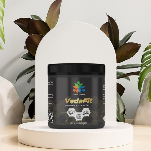 Family Fitness VedaFit – Ayurvedic Fat Burner for Weight Management & Metabolism Boost